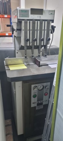 4-head drilling machines IRAM 12 4‑Head Paper Drill