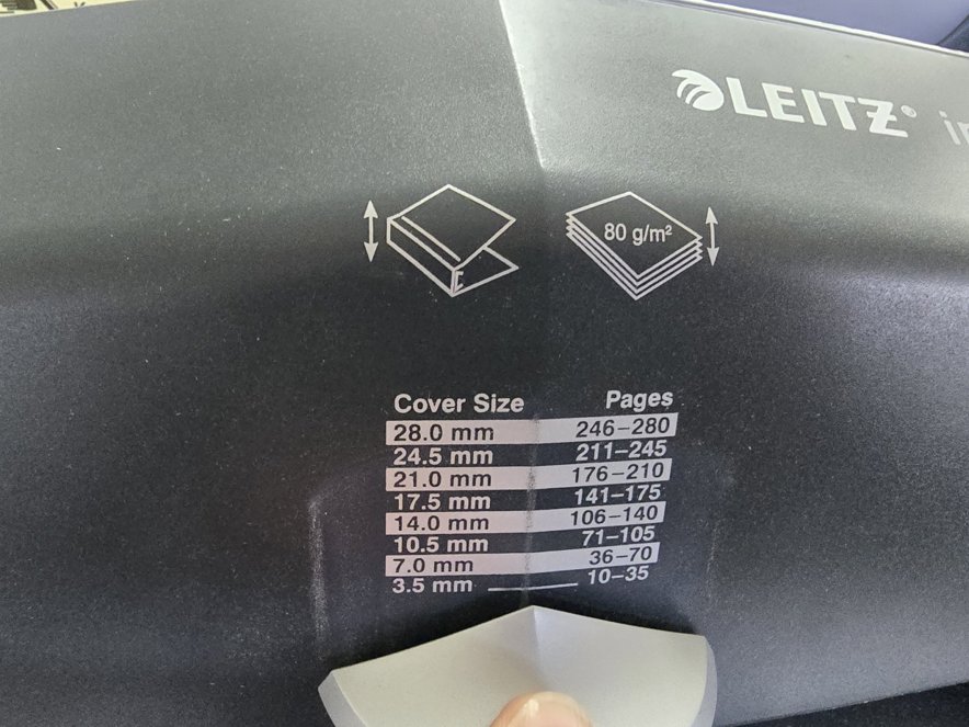 Binding Machines  Leitz Impress Bind 280