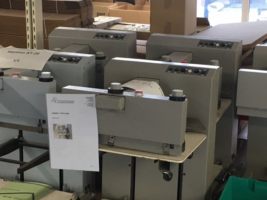 Book production -small volume Horizon ST-20