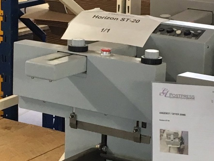 Book production -small volume Horizon ST-20