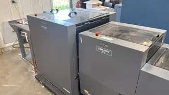 Booklet machines Duplo DBM 600 Booklet Maker System with 2 x 10 Bin Towers