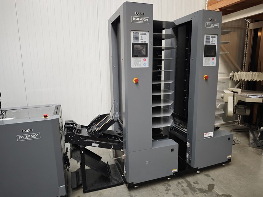 Booklet machines Duplo System 5000	