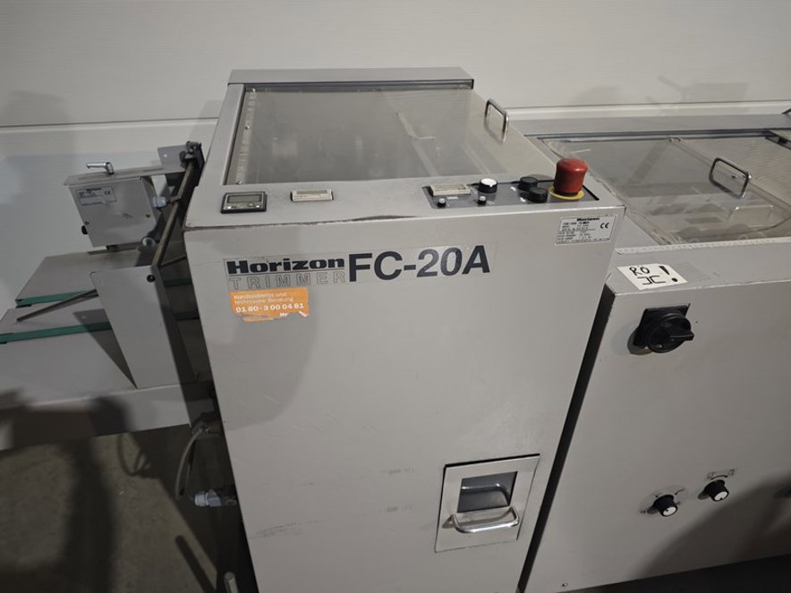 Booklet machines Horizon SPF-20 A FC-20 A