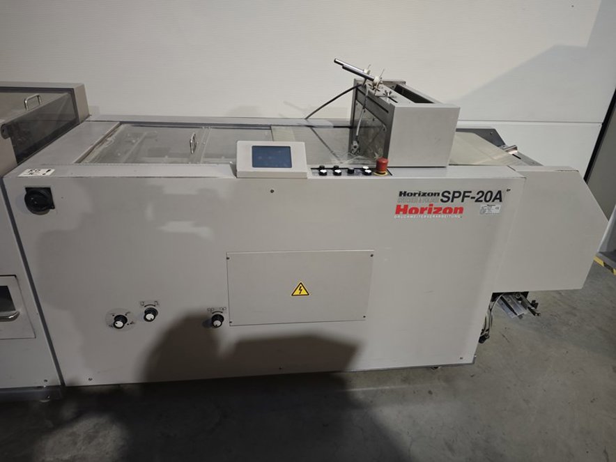Booklet machines Horizon SPF-20 A FC-20 A