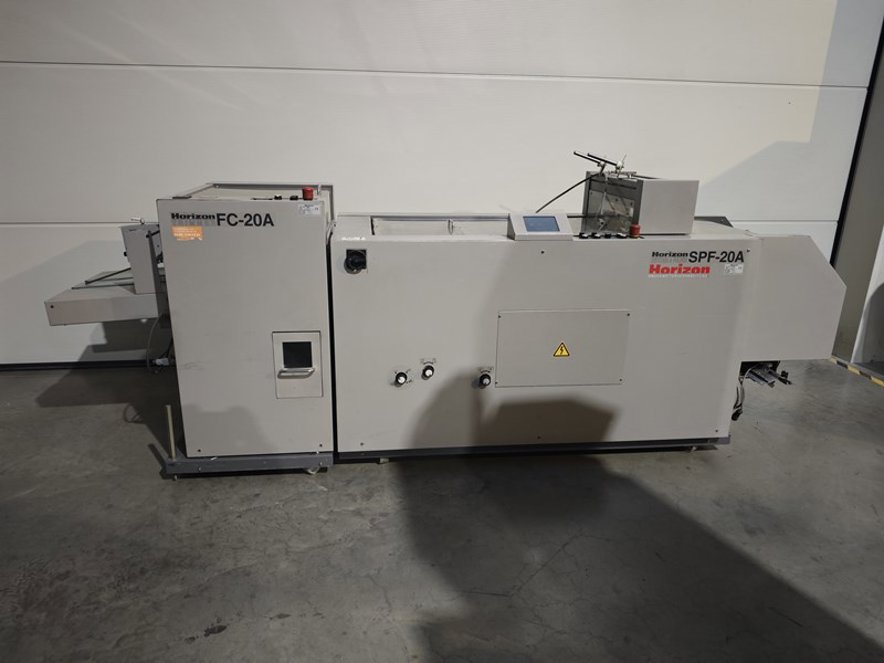 Booklet machines Horizon SPF-20 A FC-20 A