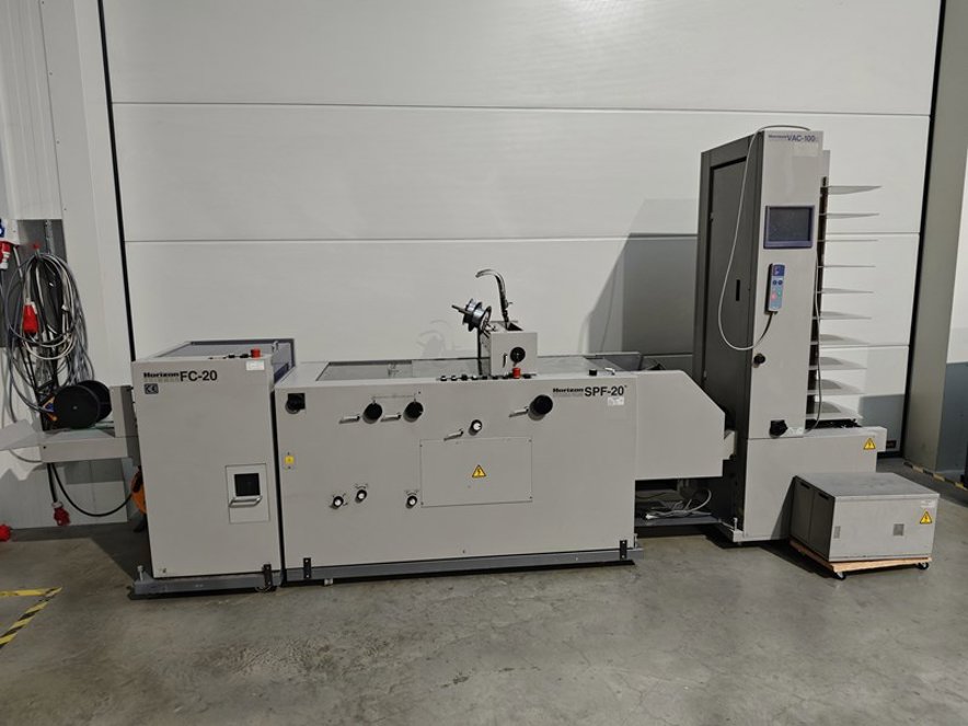 Booklet machines Horizon VAC-100a