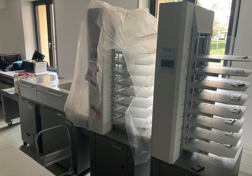 Booklet machines Nagel Foldnak S8