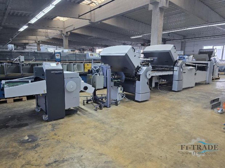 Buckle Folding Machine Heidelberg Stahlfolder TH82/6-6