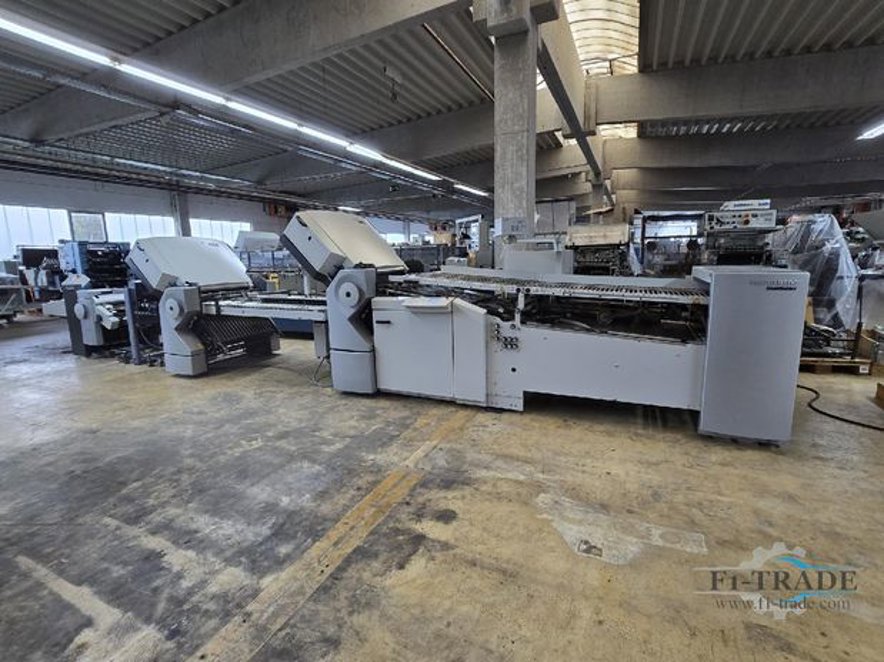 Buckle Folding Machine Heidelberg Stahlfolder TH82/6-6