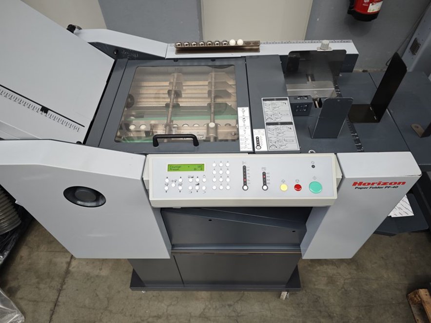 Buckle Folding Machine Horizon  PF-40