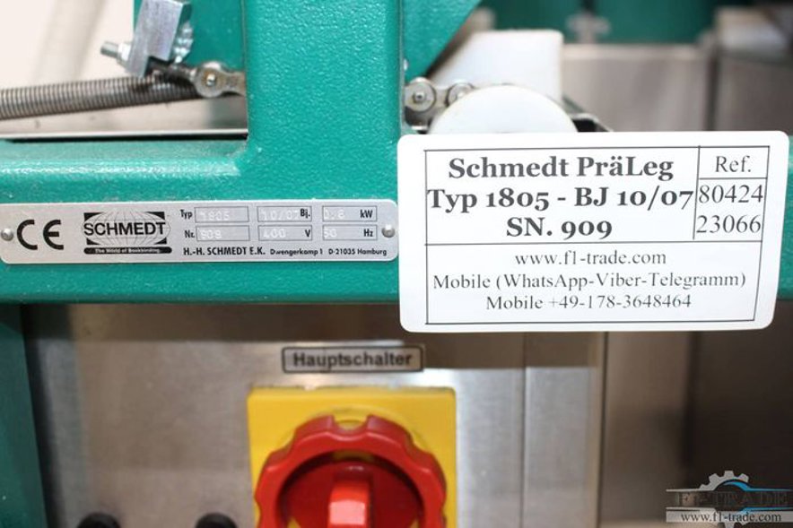 Case makers Schmedt PräLeg