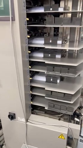 Collating and inserting lines Horizon VAC 100 A M C Towers with ST 20 Stacker