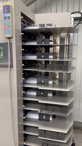 Collating and inserting lines Horizon VAC 100a