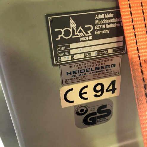 Cutting Machine Polar 58 EM