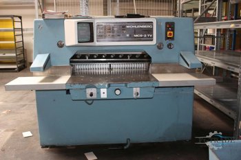 Cutting Machine Wohlenberg 92 MCS-TV