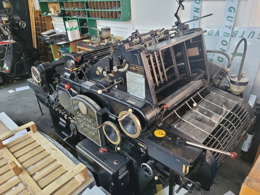 Die-cutters- automatic and handfed Heidelberg OHZ - K