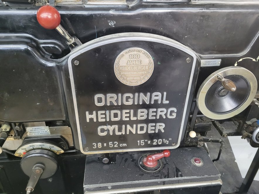 Die-cutters- automatic and handfed Heidelberg OHZ - K