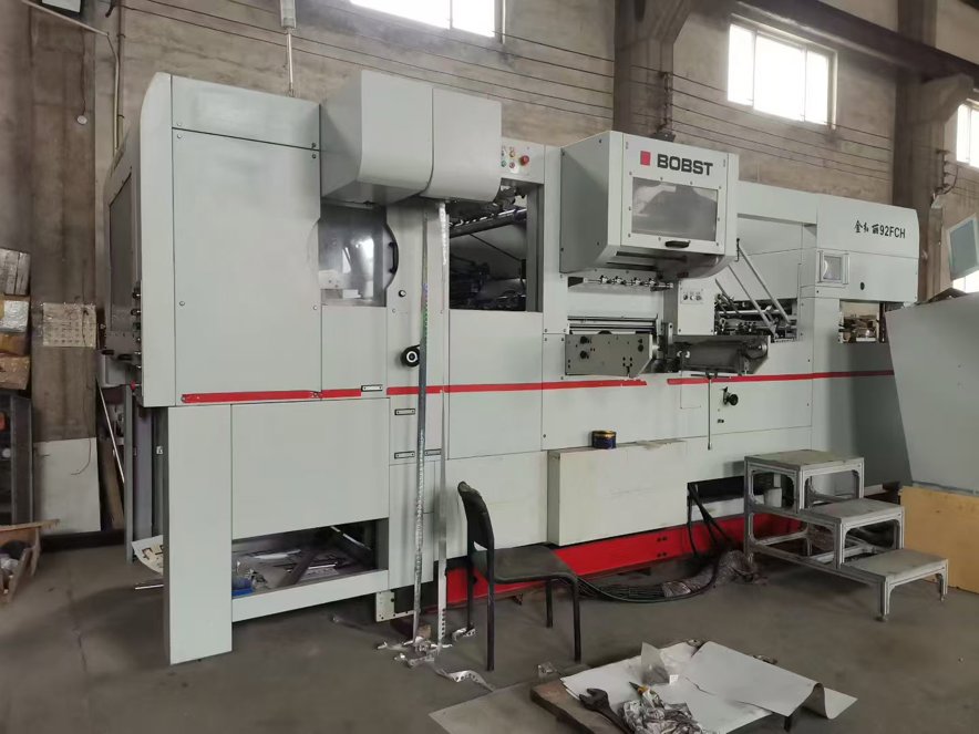 Die cutting Bobst 92FCH