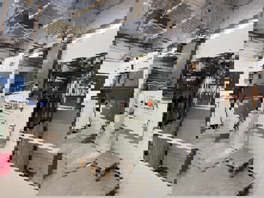 Die cutting Bobst SP 102 E