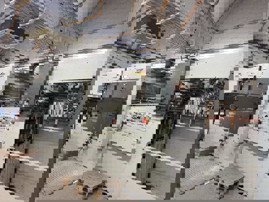 Die cutting Bobst SP 102 E