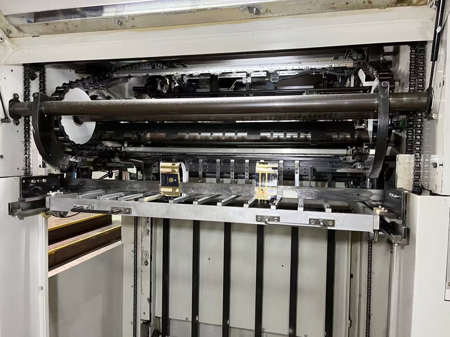 Die cutting Bobst SP102EII