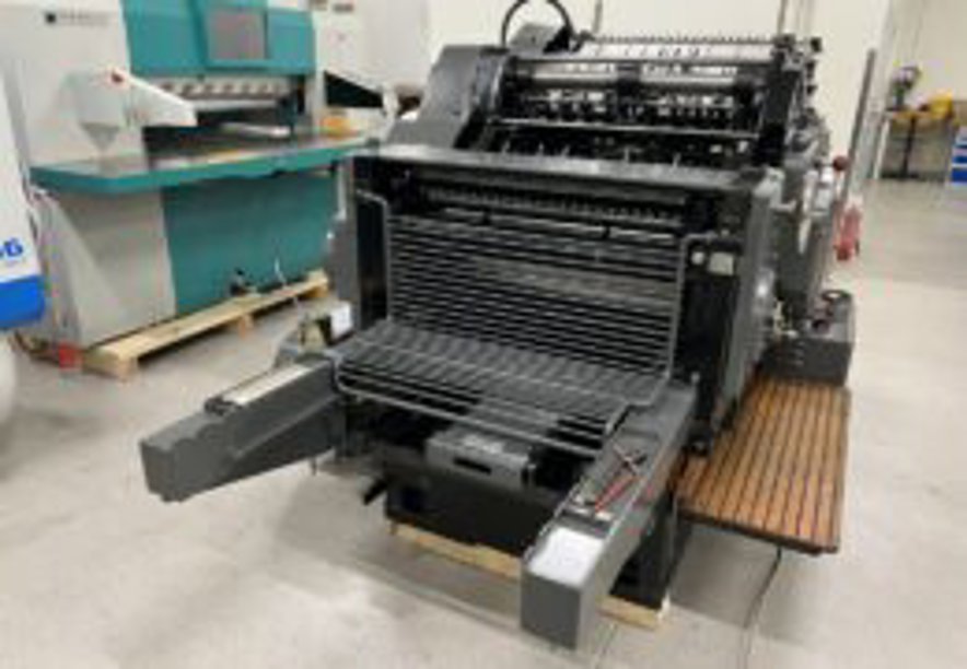 Die cutting Heidelberg Cylinder S 54×72