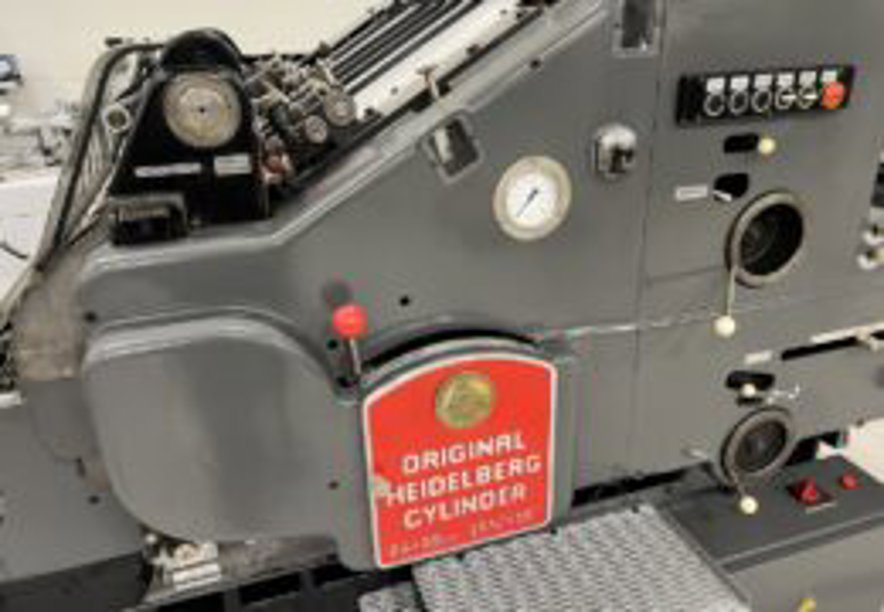 Die cutting Heidelberg  Cylinder SBD 64×89