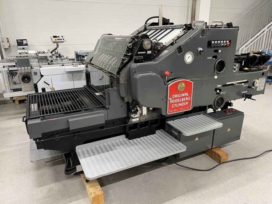 Die cutting Heidelberg  Cylinder SBD 64×89