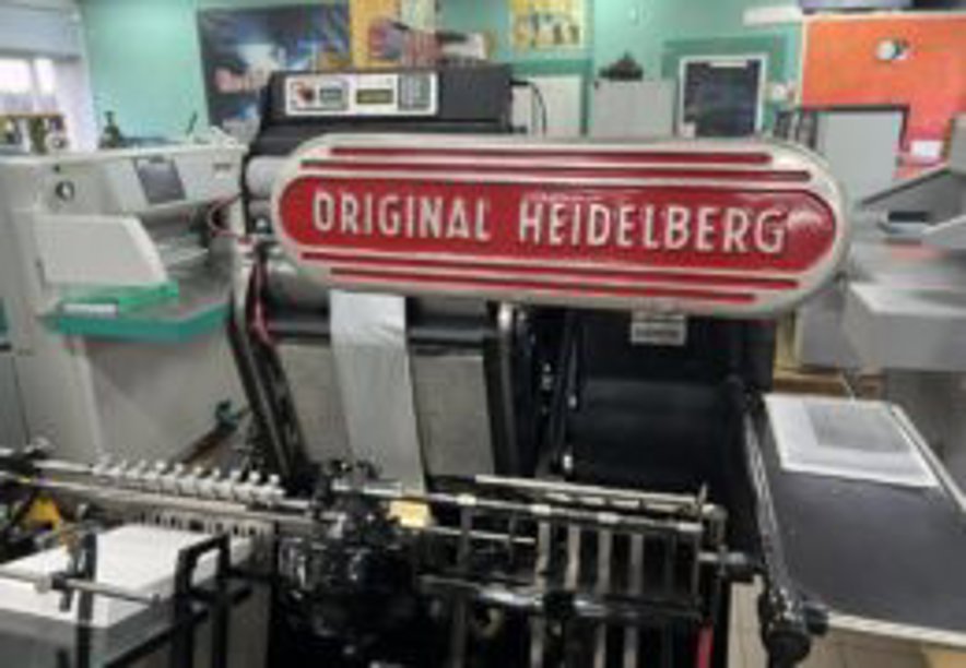 Die cutting Heidelberg  GT 32×46