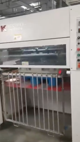 Die cutting MK 1050E