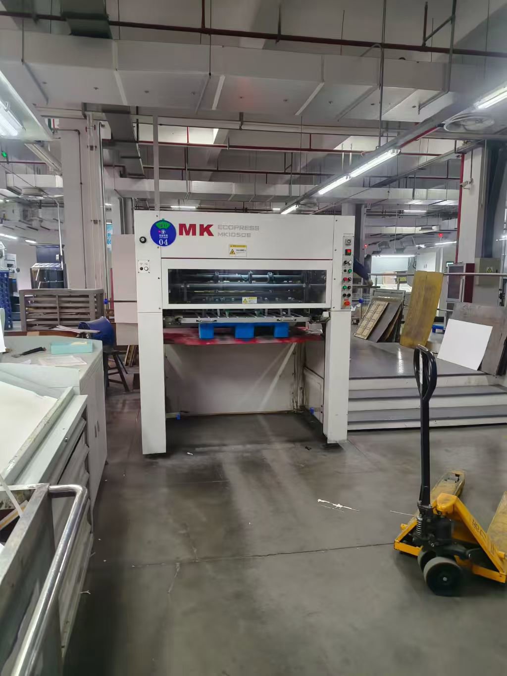 Die cutting MK 1050E