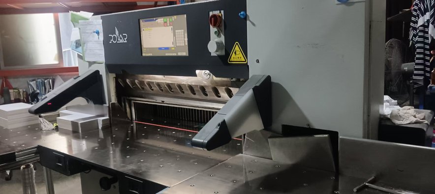 Die cutting Polar 115PF