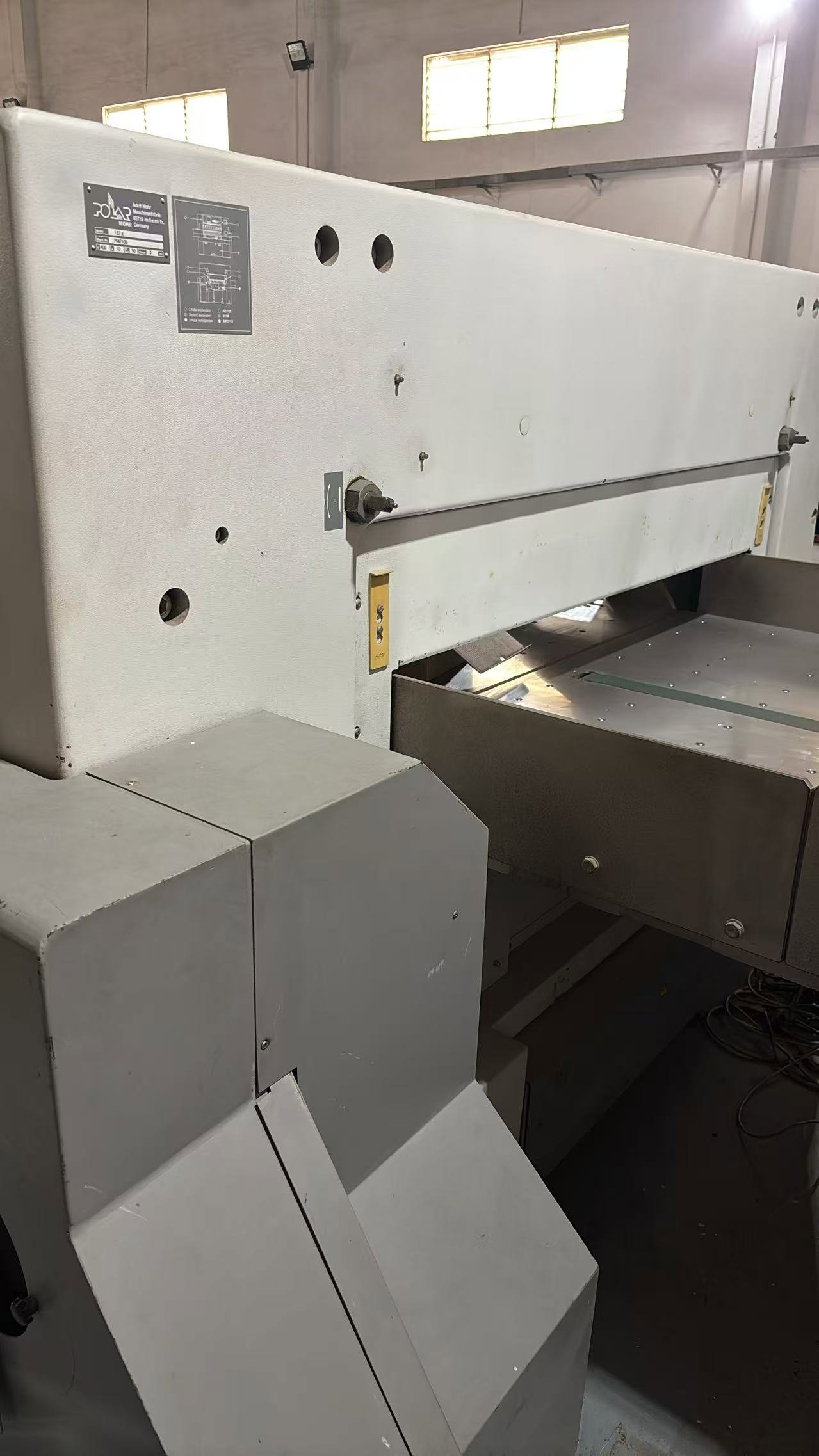 Die cutting Polar 137X