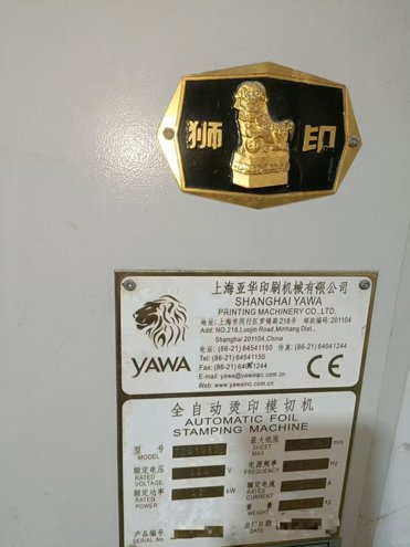 Die cutting Yawa TD 1050S