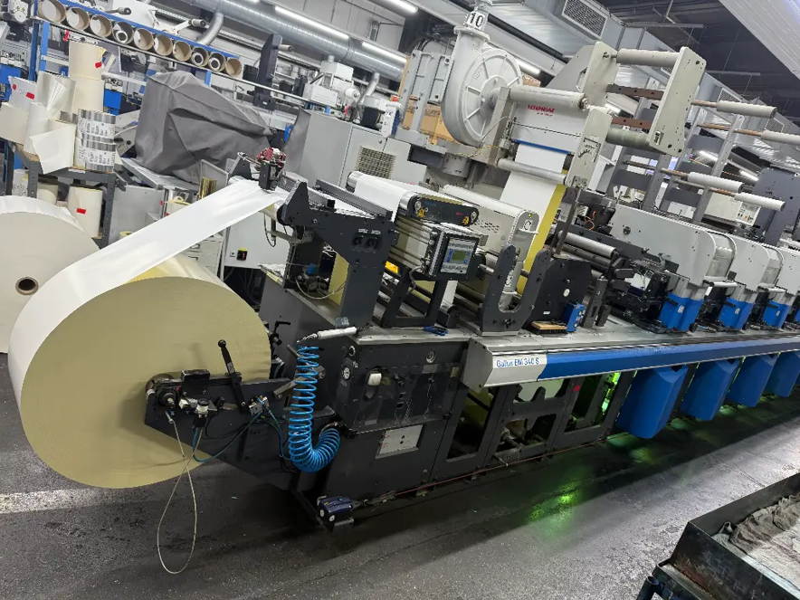 Flexographic equipment Gallus EMS 340