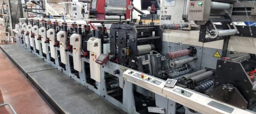 Flexographic equipment MPS Systems B.V. EF 410/8
