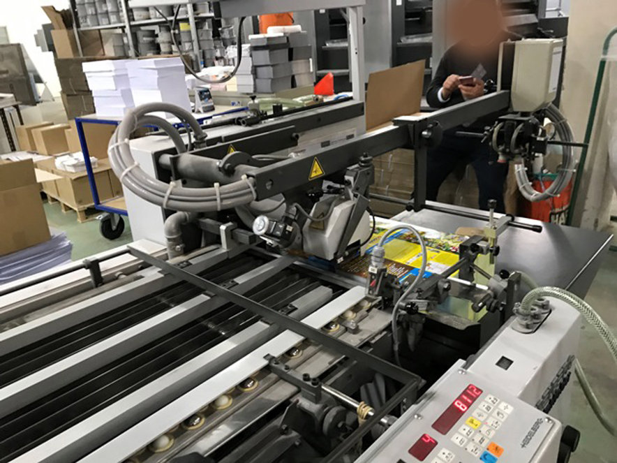 Folding Machine Heidelberg  Stahlfolder Ti 52-4-4-Fi