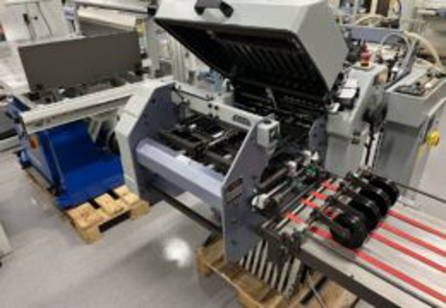 Folding Machine Stahl T36/4 + cross for pharmacy