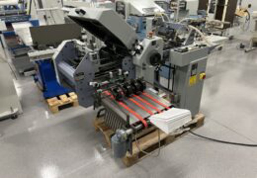 Folding Machine Stahl T36/4 + cross for pharmacy