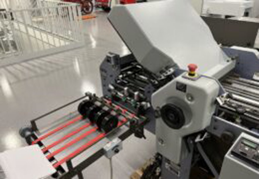 Folding Machine Stahl T36/4 + cross for pharmacy