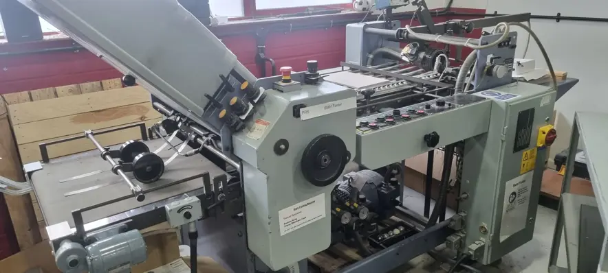 Folding Machine Stahl T50– 2 folding stations cross fold