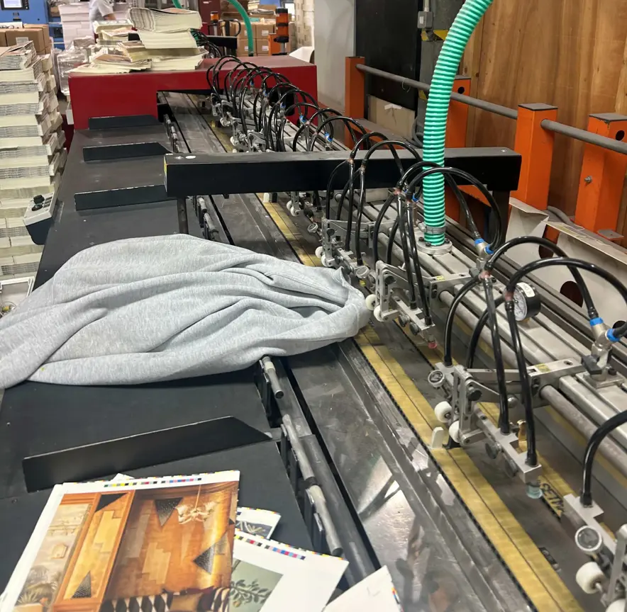 Gathering and collating Col-Tec 24 Station Vacuum Sheet Collator