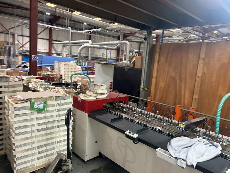 Gathering and collating Col-Tec 24 Station Vacuum Sheet Collator