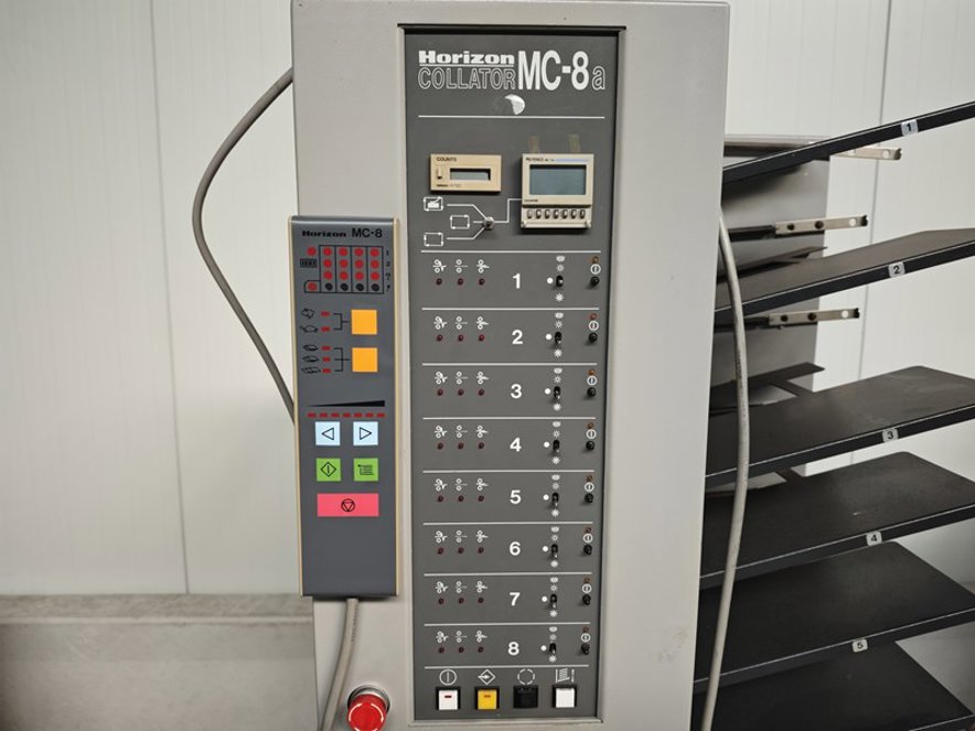 Gathering and collating Horizon MC-8a