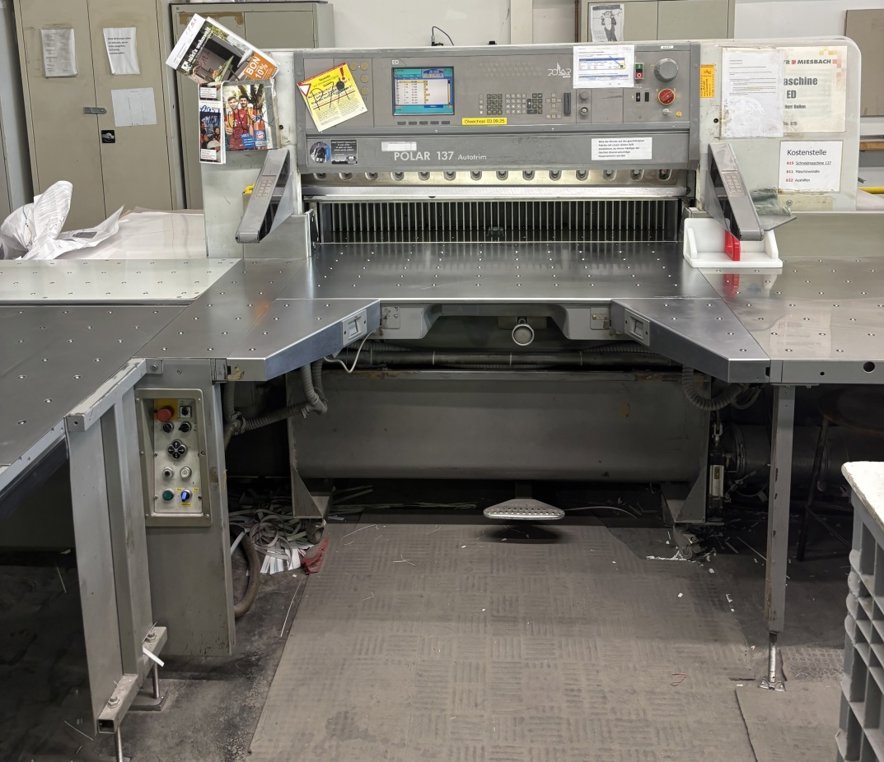 Guillotines Polar  137 ED - AT