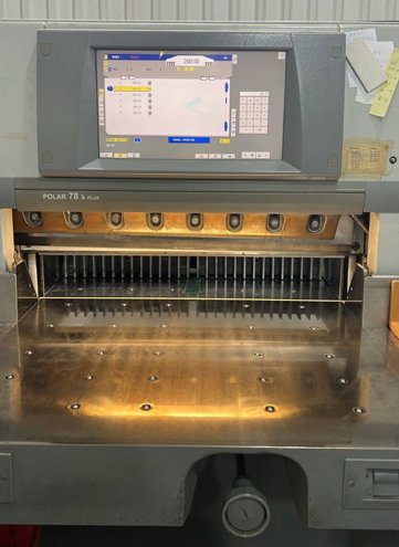 Guillotines Polar 78 X Plus