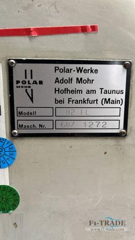 Guillotines Polar 82 EL