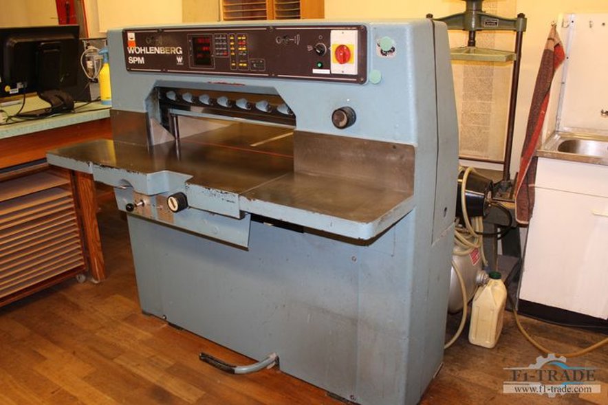 Guillotines Wohlenberg 76 SPM