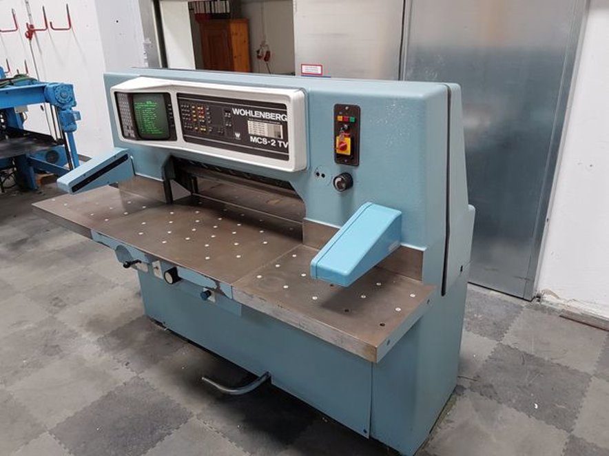 Guillotines Wohlenberg 92 MCS-2 TV