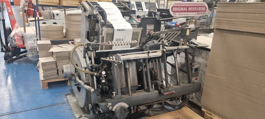 Hot Foil Stamping Heidelberg GT